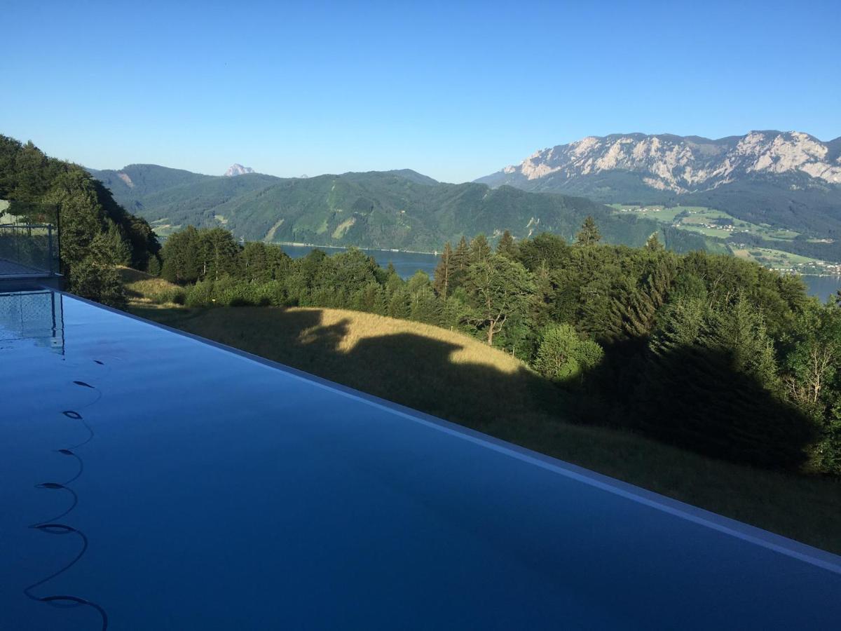 Attersee Luxury Design Villa With Dream Views, Large Pool And Sauna Нусдорф-ам-Аттерзее Экстерьер фото