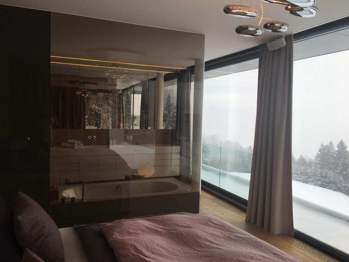 Attersee Luxury Design Villa With Dream Views, Large Pool And Sauna Нусдорф-ам-Аттерзее Экстерьер фото