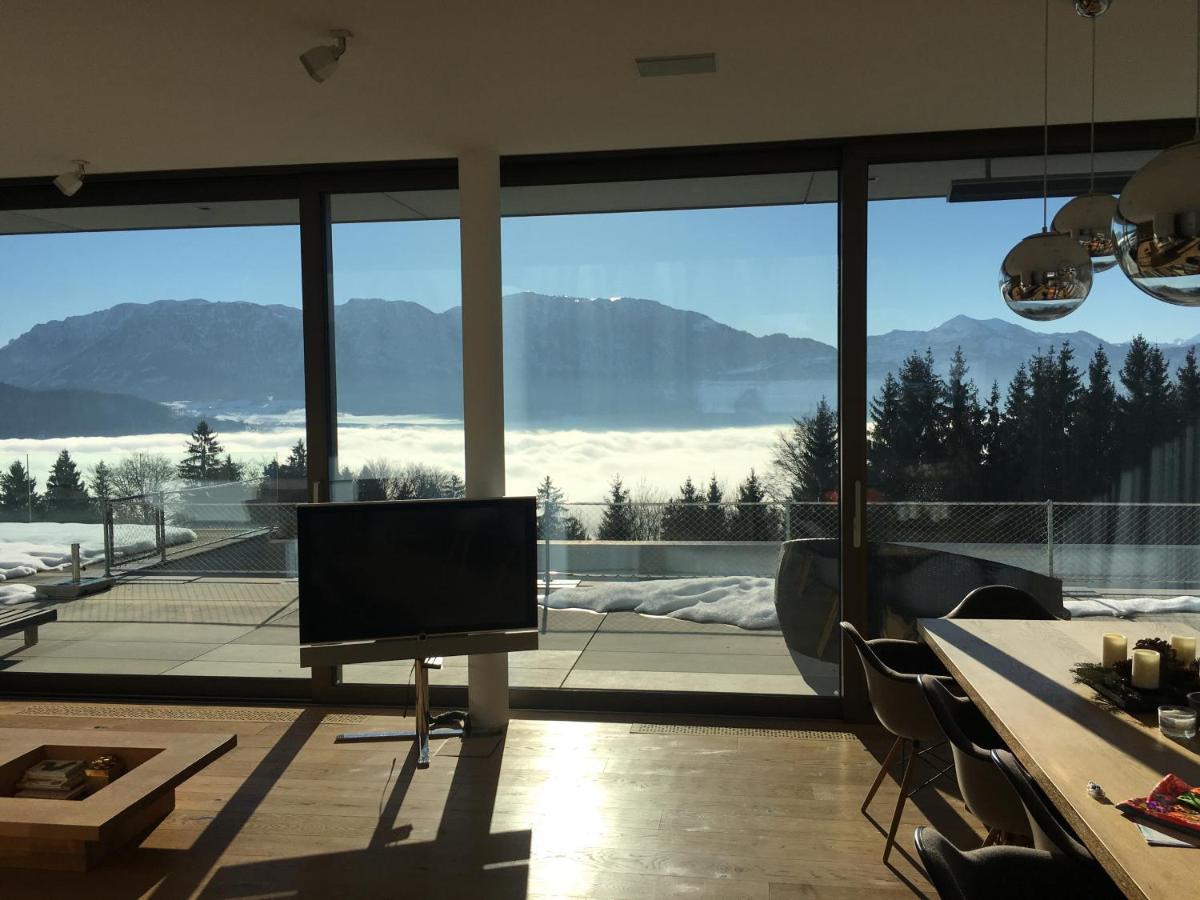 Attersee Luxury Design Villa With Dream Views, Large Pool And Sauna Нусдорф-ам-Аттерзее Экстерьер фото